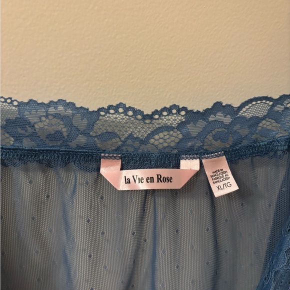 La vie en rose blue lace xL lingerie - Picture 4 of 4